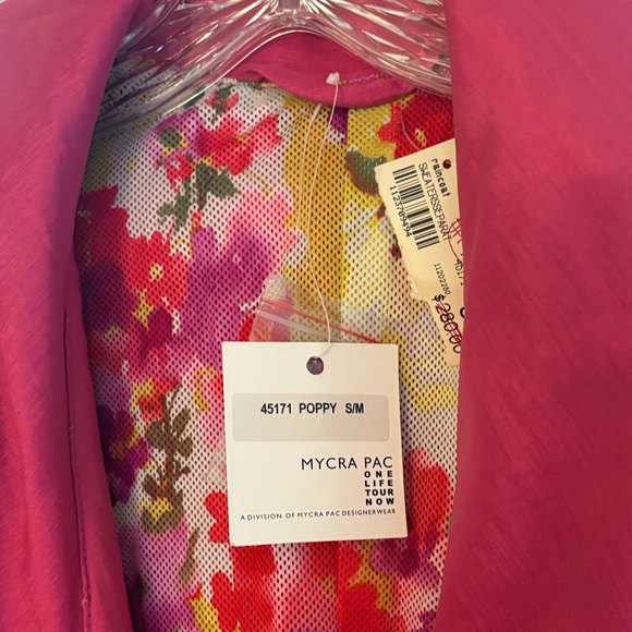 Mycra Pac Poppy Women's Trench with Floral Lining - Picture 2 of 12